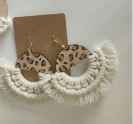 Crochet Earrings Set