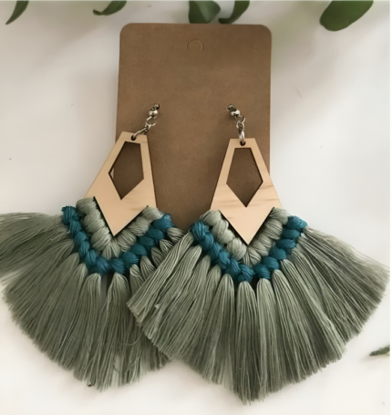 Crochet Earrings Set